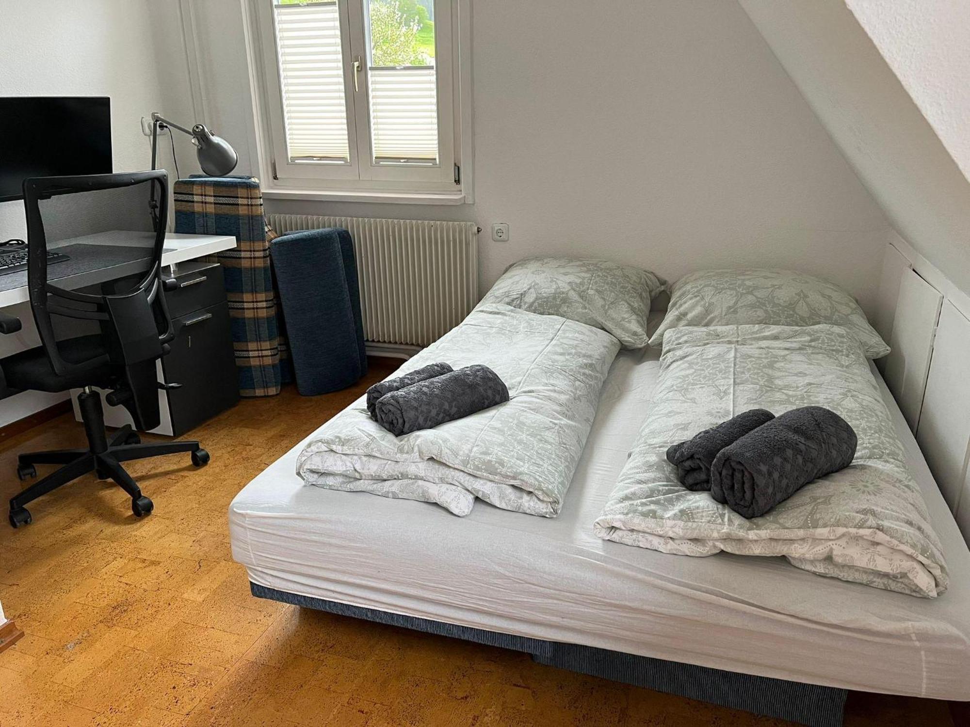 באיירסברון Ferienwohnung Am Wiesenrain מראה חיצוני תמונה